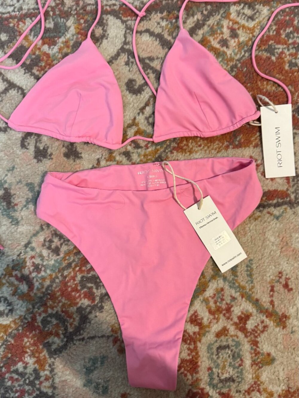 Riot Swim Bubblegum Pink Bikini